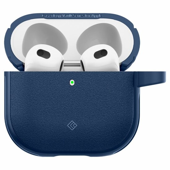 Spigen Caselogy Vault AirPods 5 / AirPods 4 hoesje blauw