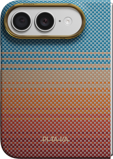 PITAKA Edge iPhone Duo Back Cover hoesje california dream