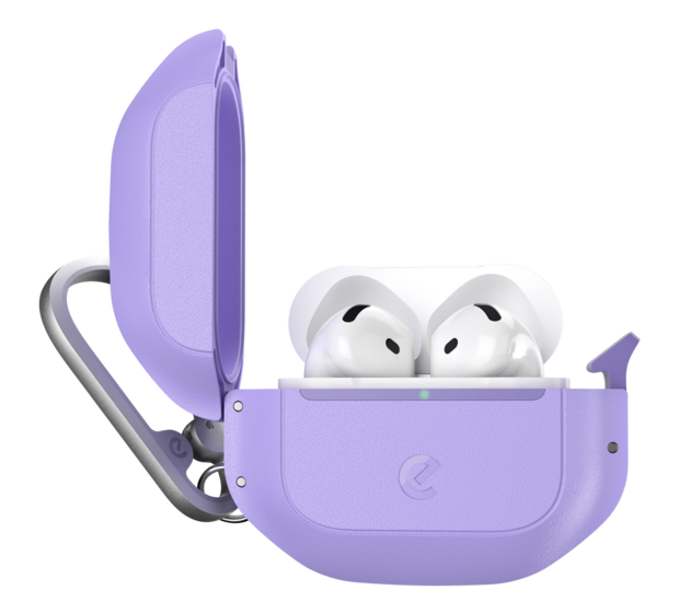 Keybudz Element AirPods 5 / AirPods 4 hoesje paars