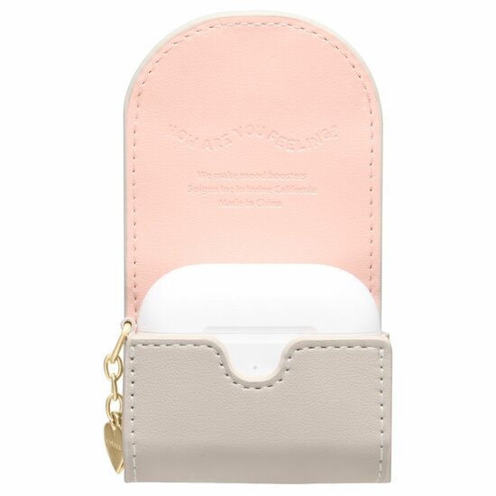 Spigen CYRILL Mini Bag AirPods 5 / AirPods 4 hoesje beige