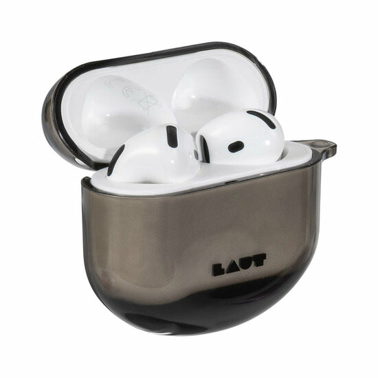 LAUT Aero Protect AirPods 5 / AirPods 4 hoesje zwart