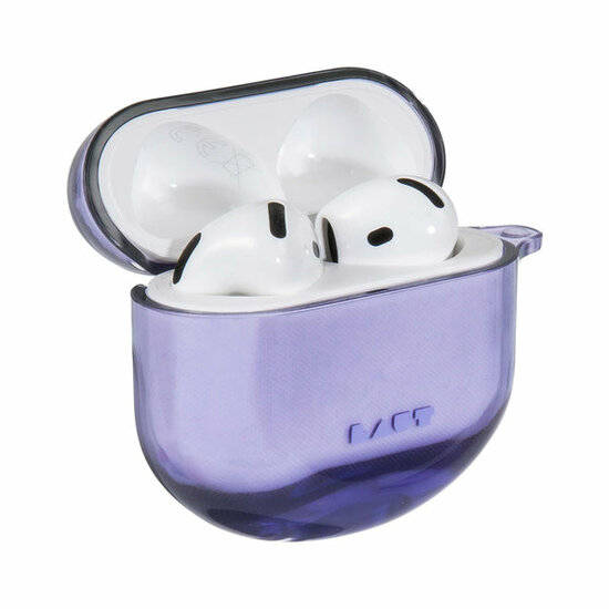 LAUT Aero Protect AirPods 5 / AirPods 4 hoesje paars