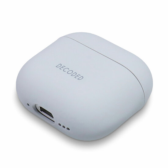 Decoded siliconen AirPods 5 / AirPods 4 hoesje grijs