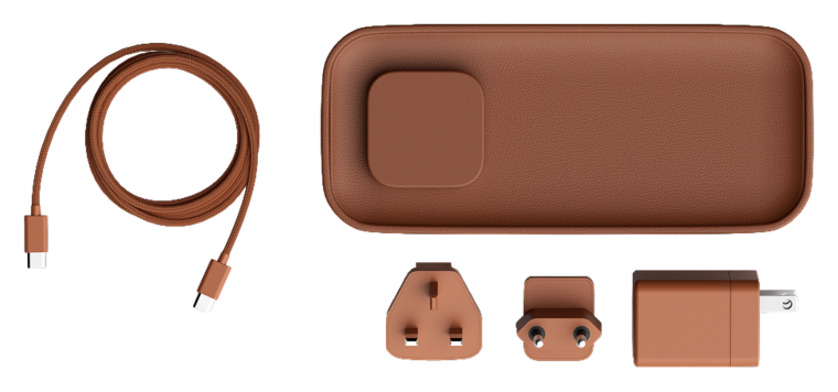 Twelve South Valet draadloze oplader small bruin