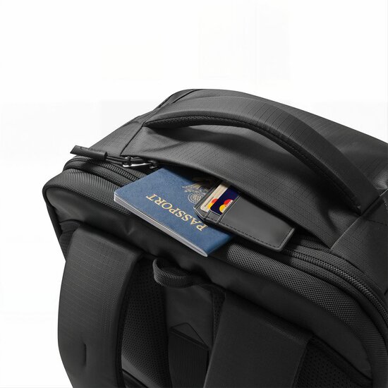 TechProtection Defender handbagage 24 liter rugzak 40 x 30 x 20 cm zwart