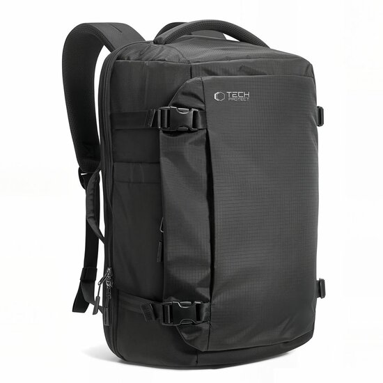 TechProtection Defender handbagage 24 liter rugzak 40 x 30 x 20 cm zwart