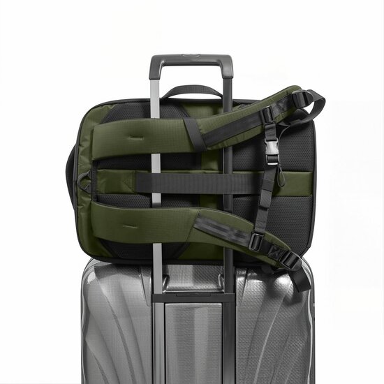 TechProtection Defender handbagage 24 liter rugzak 40 x 30 x 20 cm groen