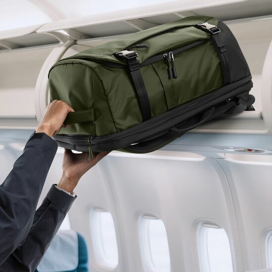 TechProtection Defender handbagage 24 liter rugzak 40 x 30 x 20 cm groen