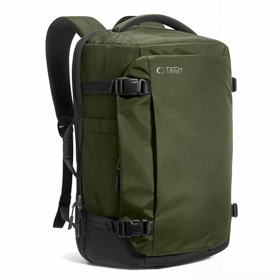 TechProtection Defender handbagage 24 liter rugzak 40 x 30 x 20 cm groen