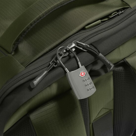 TechProtection Defender handbagage 24 liter rugzak 40 x 30 x 20 cm groen