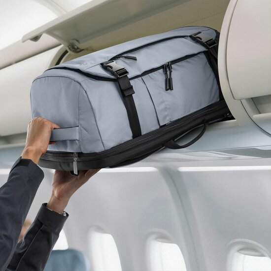 TechProtection Defender handbagage 24 liter rugzak 40 x 30 x 20 cm grijs