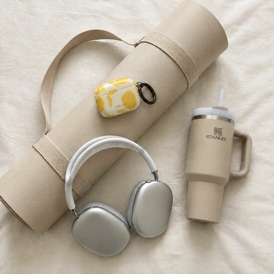 TechProtection Design AirPods Pro 3 hoesje lemon haze