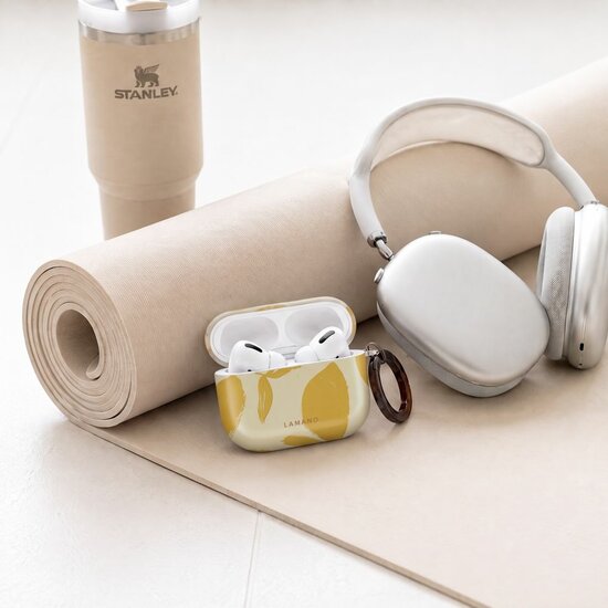 TechProtection Design AirPods Pro 3 hoesje lemon haze