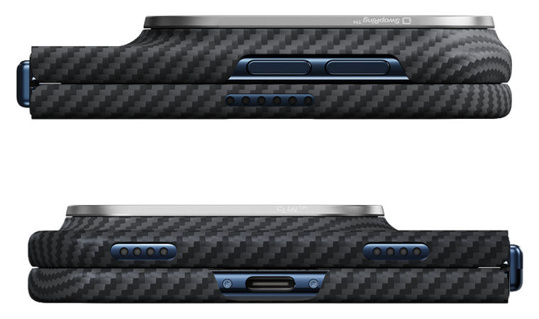 PITAKA Suite iPhone Duo hoesje zwart
