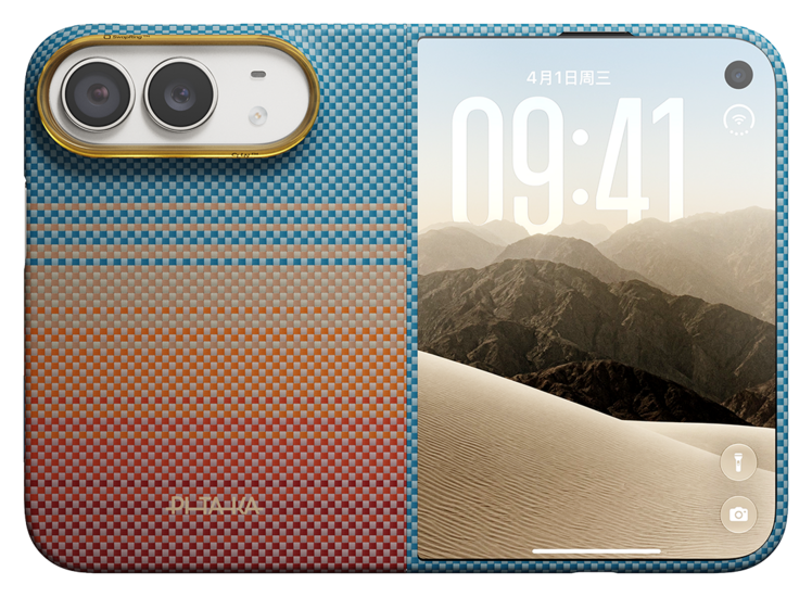 PITAKA Suite iPhone Duo hoesje california dream