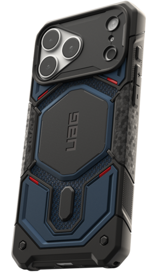 UAG Monarch Pro MagSafe iPhone 18 Pro hoesje kevlar blauw