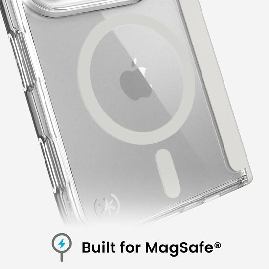 Speck Presidio Perfect MagSafe iPhone Duo hoesje transparant