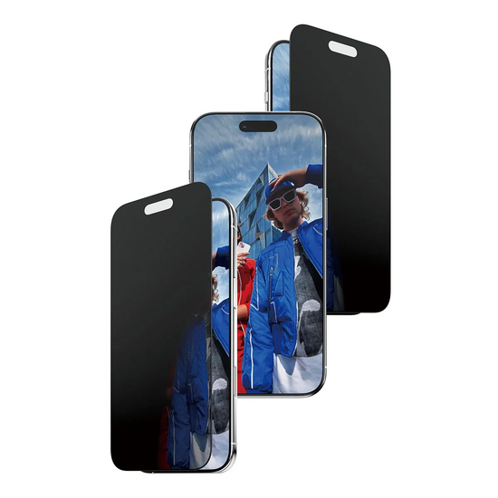 PanzerGlass 2 Way Privacy iPhone Air glazen screenprotector FastFit in a box