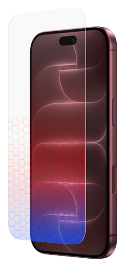 Belkin Titan SmartShield Pro Blauw naar Rood iPhone 18 Pro Max / iPhone 17 Pro Max screenprotector