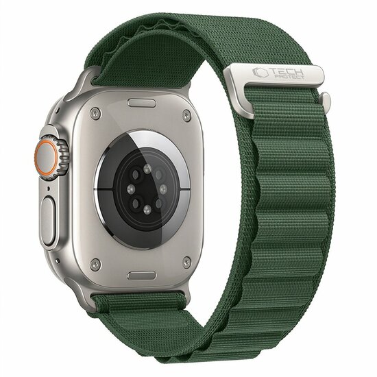 TechProtection Alpine Pro Apple Watch Ultra 49 / 46 / 45  mm bandje groen