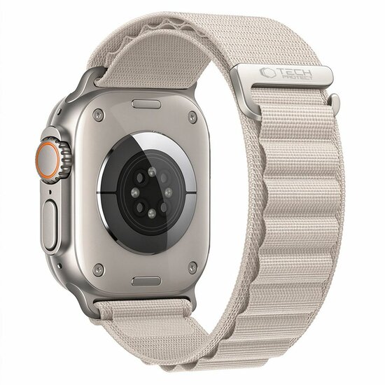 TechProtection Alpine Pro Apple Watch Ultra 49 / 46 / 45 / 44 mm Armband starlight