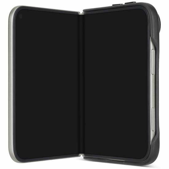 DECODED Leather Case iPhone Duo hoesje zwart