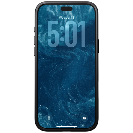 Nomad Modern Leather iPhone 18 Pro hoesje bruin