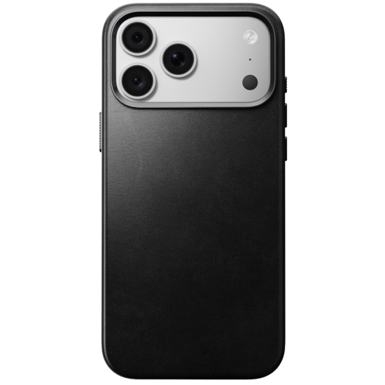 Nomad Traditional Leather Horween iPhone 18 Pro hoesje zwart