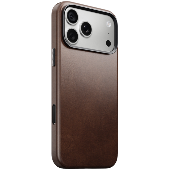 Nomad Traditional Leather Horween iPhone 18 Pro hoesje zwart