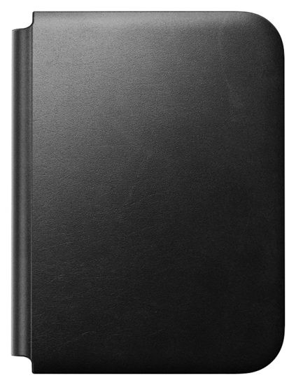 Nomad Traditional Leather Folio iPhone Duo hoesje zwart