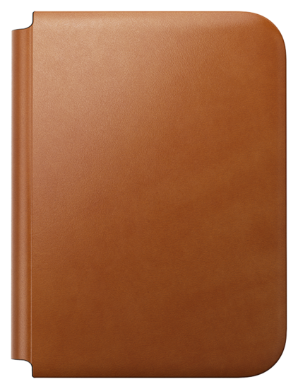 Nomad Traditional Leather Folio iPhone Duo case saddle brown