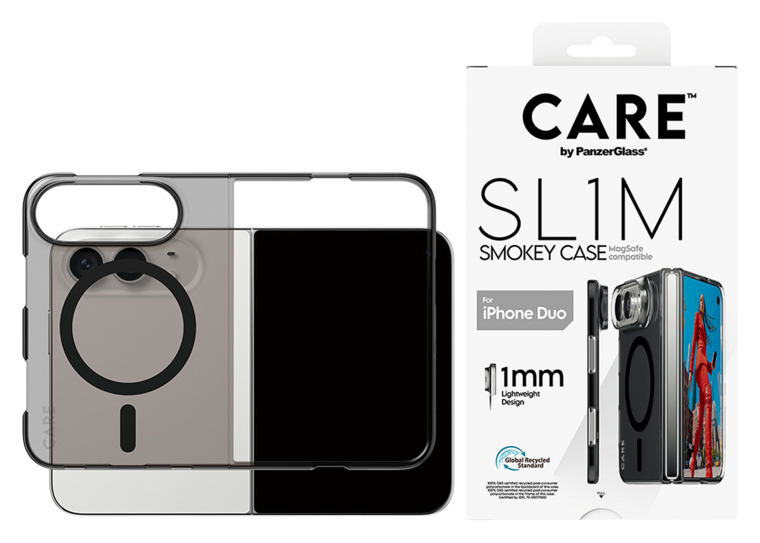 PanzerGlass CARE Slim MagSafe iPhone Ultra hoesje zwart