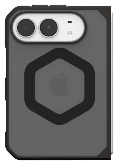 UAG Mouve MagSafe iPhone Duo hoesje grijs