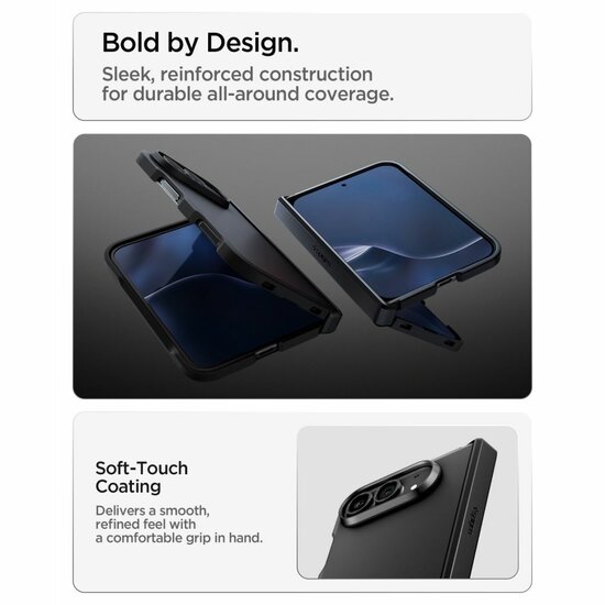 Spigen Tough Armor Pro MagSafe iPhone&nbsp;Duo hoesje zwart