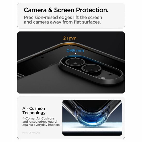 Spigen Tough Armor Pro MagSafe iPhone&nbsp;Duo hoesje zwart