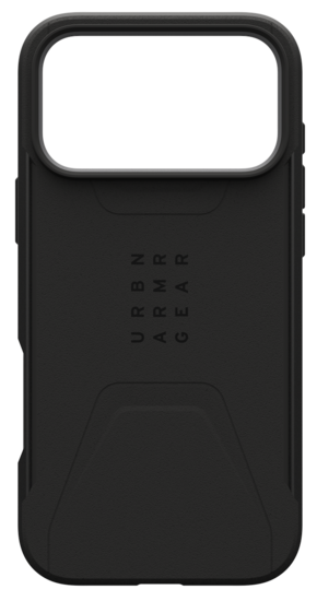 UAG Civilian MagSafe iPhone 17 Pro Max hoesje zwart