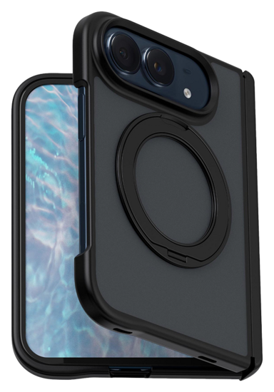 LAUT Flexi Protect MagSafe iPhone Duo hoesje zwart