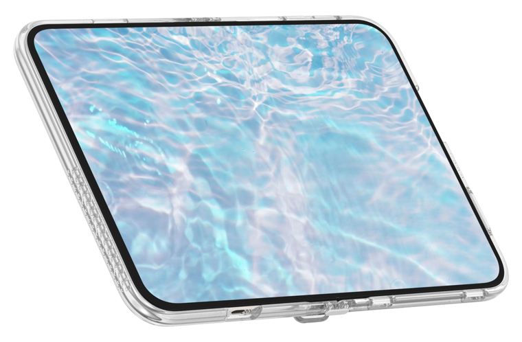 LAUT Fizz Crystal MagSafe iPhone Duo hoesje transparant