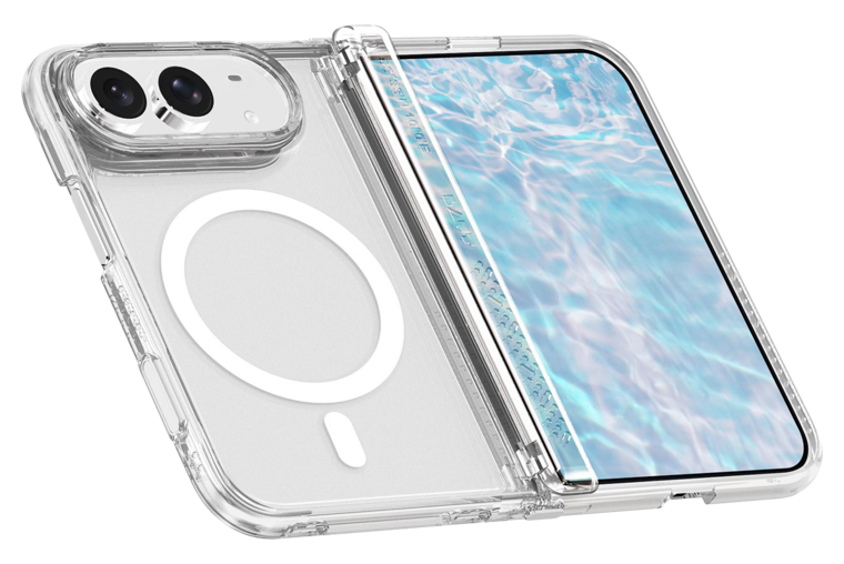 LAUT Fizz Crystal MagSafe iPhone Duo hoesje transparant
