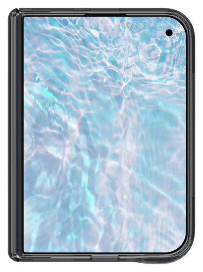 LAUT Crystal Fluro MagSafe iPhone Duo hoesje midnight