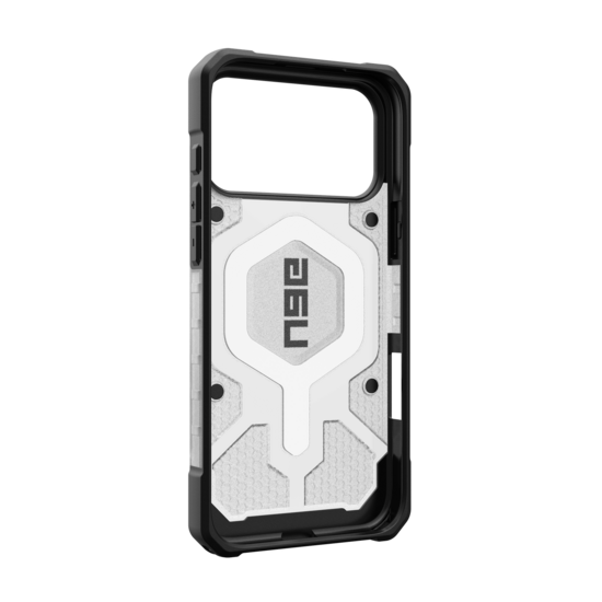 UAG Pathfinder MagSafe iPhone 17 Pro hoesje doorzichtig zilver