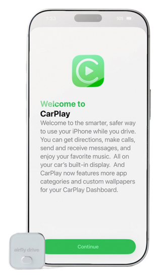 Twelve South AirFly Drive voor draadloze CarPlay wit