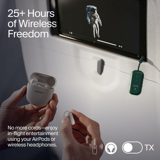 Twelve South AirFly Pro 2 bluetooth adapter groen