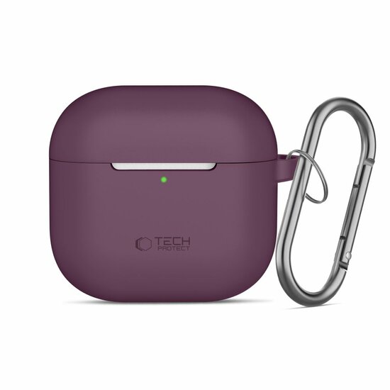TechProtection Silikonh&uuml;lle f&uuml;r AirPods 5 / AirPods 4 burgundy rot