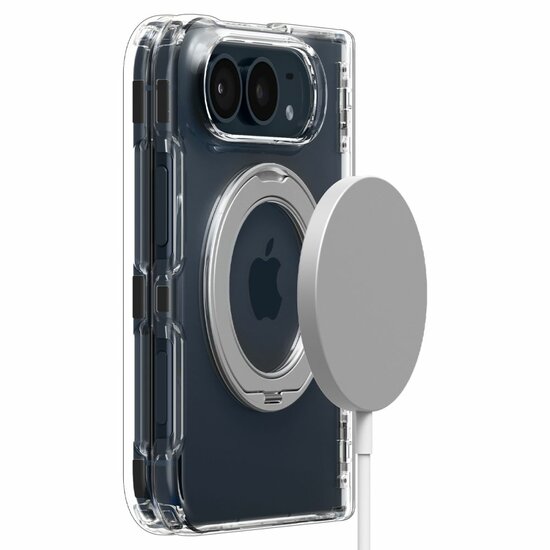 Spigen Ultra Hybrid Pro S MagSafe iPhone Duo&nbsp;hoesje wit