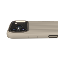 Nudient Bold MagSafe iPhone 17 Pro hoesje beige