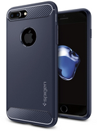 Spigen Rugged Armor iPhone 8 Plus / iPhone 7 Plus hoesje Blauw