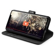 Spigen Wallet iPhone X hoesje Zwart