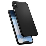 Spigen Thin Fit iPhone XS Max hoesje Zwart