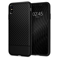 Spigen Core Armor iPhone XS Max hoesje Zwart